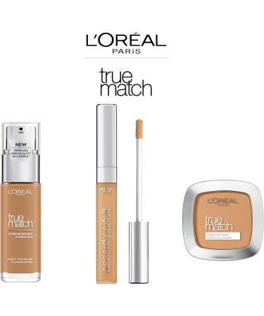 L'Or al Paris Powder Foundation Super-Blendable With Hyaluronic Acid Light Texture for a Flawless Finish True Match Perfecting Powder C2 (Pack of 2) 2C - Rose Vanilla 9 g (Pack of 2) - Buy Online on GoSupps.com