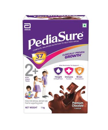 PediaSure Premium Chocolate 1Kg/35.2Oz - Case - for Kids 2 years to 10 years