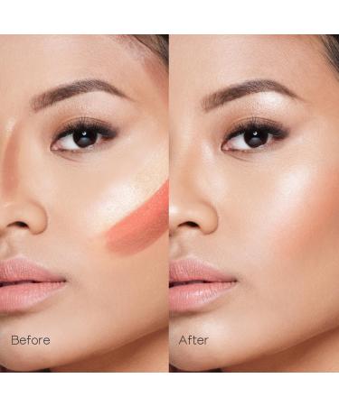 Trio Contour Sticks Set - Highlighter Bronzer & Blush for Natural Dewy Makeup | 45g/1.6fl.oz | Light Champagne Peach | Enhance Cheeks & Lips - Buy Online on GoSupps.com
