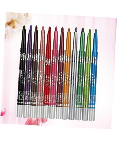 Angoily 36 Pcs Eyeliner Pencil Metallic Eyeshadow Stick Waterproof Eye Shadow Pen Eye Shadow Pencil Set Miss - Buy Online on GoSupps.com