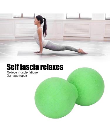 Buy Pack of 3 Peanut Shape Yoga Massage Balls | Muscle Relaxation & Fitness | Green Color - Buy Online on GoSupps.com