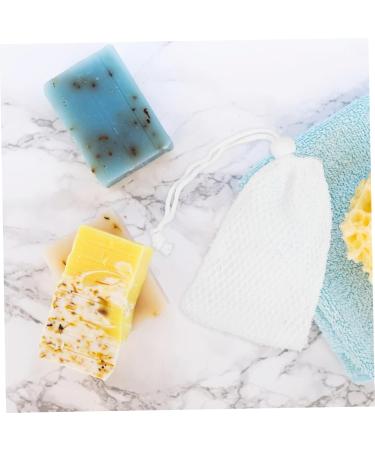 BELLIFFY 1pc Soap Loofah Sponge Bath Scrubber Body Scrub Sponge Shower Net Soap Storage Nylon - Buy Online on GoSupps.com