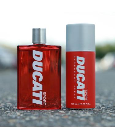 Ducati Sport by Ducati - Fragrance for Men - Amber Fougere Scent - Opens with Lavender Bergamot and Rosemary - Blended with Violet Leaf and Sandalwood - Perfect for Active Types - 3.4 oz - Buy Online on GoSupps.com