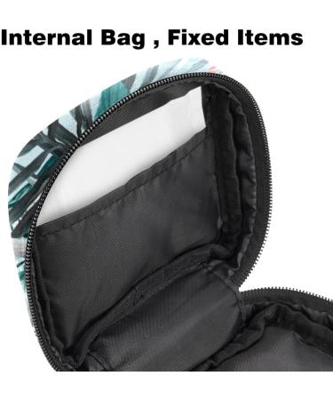 Forest Flowers Storage Bags for Women - Large Menstrual Cup Pocket Zippered Tampon & Period Inserts Organizer | Multicolored Designs - Buy Online on GoSupps.com
