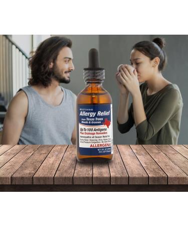 Allergena Texas Trees Liquid - 2oz (Pack of 1) | Natural Allergy Relief - Buy Online on GoSupps.com