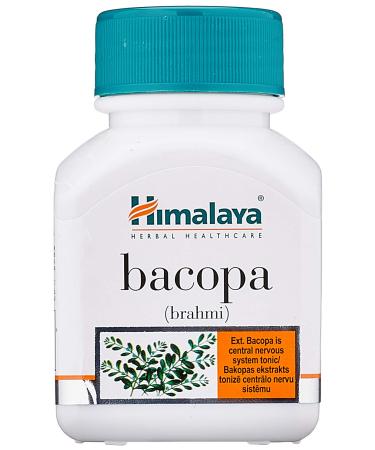 Himalaya Bacopa (Brahmi) Brain Support and Mental Focus 60 capsules