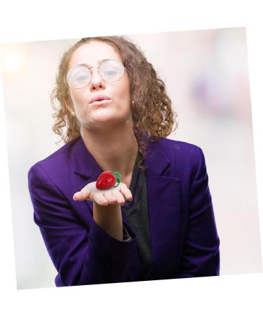 FRCOLOR Strawberry Moisturizing Lip Balm Lip Balm Strawberry Cute Lip Cream Traveling Lip Cream Lovely e Traveling Women e - Buy Online on GoSupps.com