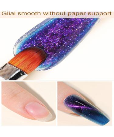 Nail extension gel 3 glitter colors strengthening - Acrylic gel - For manicures - For women and girls - Buy Online on GoSupps.com