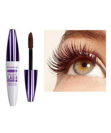 5D Mascara eye makeup hypoallergenic and fragrance (brown)