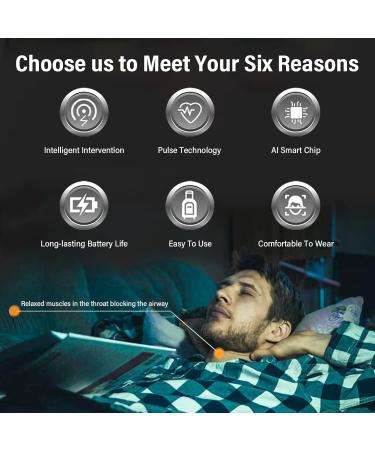 Smart Adjustable Snoring Stopper - Comfortable Sleep Solution for Improved Nose Breathing - Buy Online on GoSupps.com