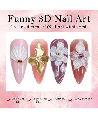 3D Modeling Gel | Pearlescent 3D Sculpting Gel for Nails 5g | Non-Sticky Pearlescent Treatment - Gentle Sculpting for Beginners and Young Girls' Manicures - Buy Online on GoSupps.com