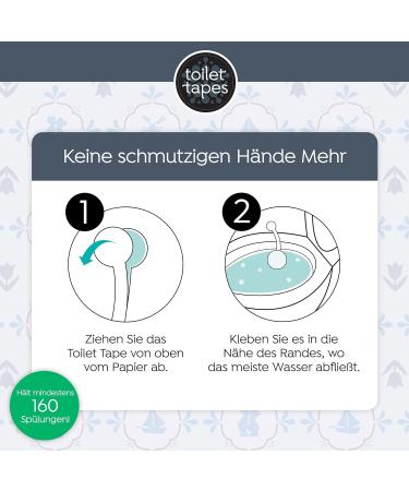 Buy Toilet Tapes Assortment Boxes - 160+ Rinsing Options | Eco-Friendly 90% Less Plastic Alternative to Toilet Block - Shop Internationally! - Buy Online on GoSupps.com