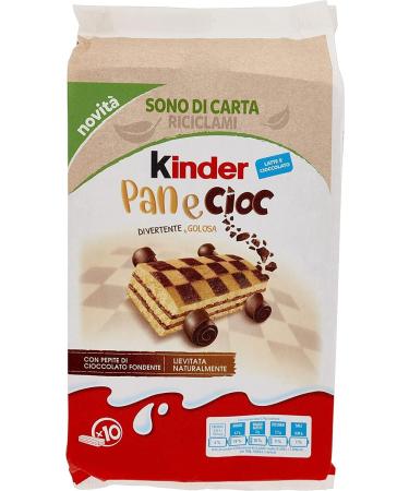 Pack of 3 Ferrero Panecioc Kids Cakes with Chocolate Biscuit Bars 290g - Buy Online on GoSupps.com