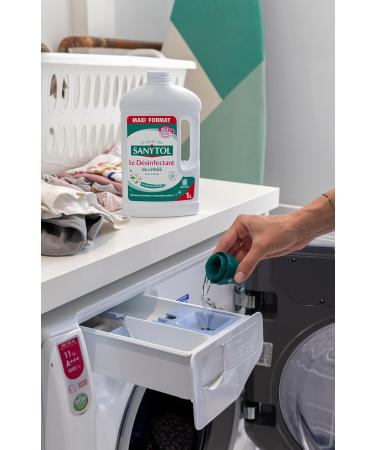 Sanytol Laundry Disinfectant Aloe Vera Cotton Flowers 1 Liter - Pack of 3 - Buy Online on GoSupps.com