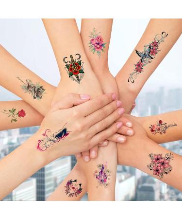 MECOLOUR Printable Temporary Tattoo Paper for Laser Printer - 10 Sheets - Buy Online on GoSupps.com