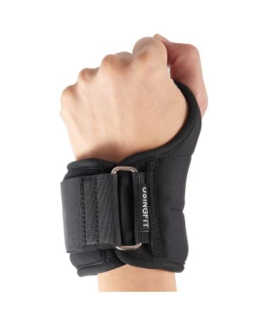 Usingfit Hand weights weight cuff arm weight wrist weights leg weight foot weights 2 * 0.5kg / 2 * 1kg running weight foot hand ankle Wrist weights for legs foot weights 1 kg * 2 - Buy Online on GoSupps.com