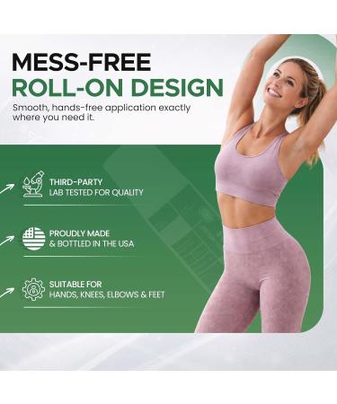 BIO-RELIEF +H Hemp Pain Relief Gel 3 oz Roll-on | 10% Menthol | Arthritis, Muscle & Joint Pain Relief - Buy Online on GoSupps.com