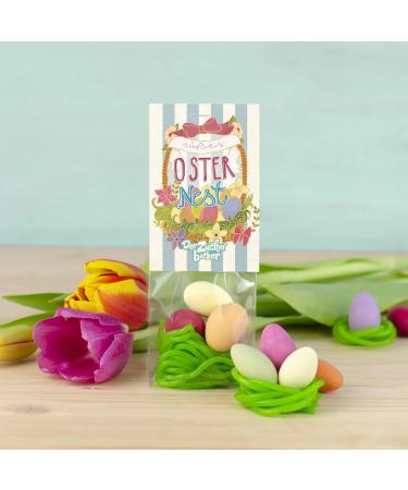 Buy Sweet Easter Nest | 45g Snack Bags with Colorful Almond Yoghurt Eggs | Perfect Easter Gift - Buy Online on GoSupps.com