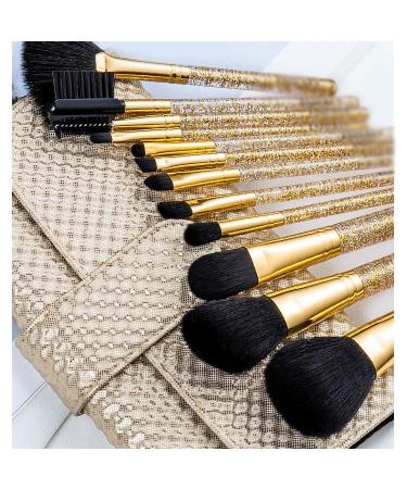 12-Piece Super Soft Makeup Brush Set | Full Powder & Blusher Beauty Tools - International Shipping Available - Buy Online on GoSupps.com