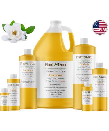 Gardenia Fragrance Oil 8 fl. oz - Perfect for DIY Soap Candles Bath Bombs & Aromatherapy | Premium Scented Oil for Lotions & Body Butters - Buy Online on GoSupps.com