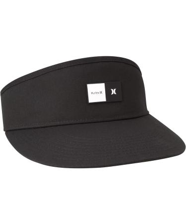 Hurley Men's M Double Up Visor Beanie - Black One Size | Stylish & Comfortable Winter Hat for Men - International Shipping Available - Buy Online on GoSupps.com