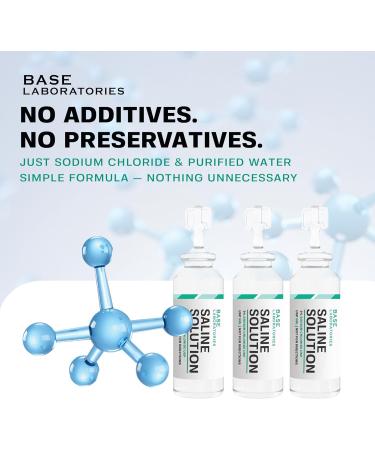 Base Saline Solution for Nebulizer 0.9% + 3% + 7% 25pk - 2pk - Buy Online on GoSupps.com