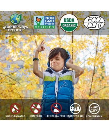 Greenerways Organic Bug Spray for Kids - USDA Organic, Non-GMO, DEET-Free Mosquito Repellent - 4oz - Buy Online on GoSupps.com