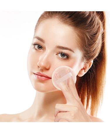 Buy Sibba Makeup Powder Quaste - 12 Pcs Velours Face Sponge & Compact for Perfect Foundation - International Shipping Available - Buy Online on GoSupps.com