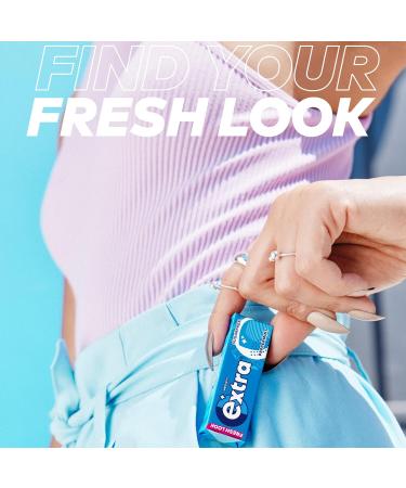 Extra Chewing Gum Variety Pack Bundle Peppermint Spearmint Strawberry Blueberry Flavours & More Sugar Free Selection Bulk Box 600 Pieces (60 packs) Pack of 1 - Buy Online on GoSupps.com