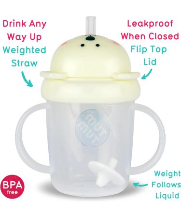 TUM TUM Tippy Up Free Flow Sippy Cup - 200ml BPA Free (Pete Polar Bear) | Toddlers Sippy Cup - Buy Online on GoSupps.com