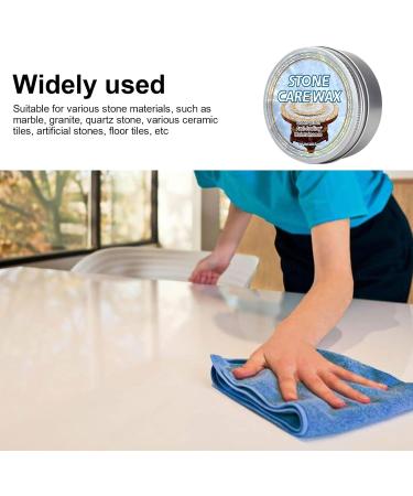 Stone Floor Polish Wax | Marble Wax Coating Agent Shiny Waterproof Tile Wax - Polish Wax Glossy Protective Floor Care for Floor Tiles Quartz Stone Granite Marble Suanq - Buy Online on GoSupps.com