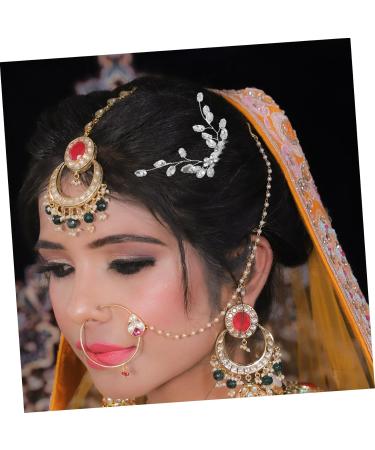 Angoily Small Side Comb Tiara Hair Accessories Hair Comb Hair Side Comb Rhinestone Hair Decoration Bride Wedding Rhinestones Grab The Drill - Buy Online on GoSupps.com