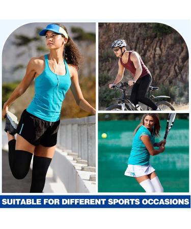 Ernzi Compression Leg Cuffs - 2 Pairs for Sports & Outdoor Activities | Ultimate Leg Protection for Running & Basketball - Buy Online on GoSupps.com