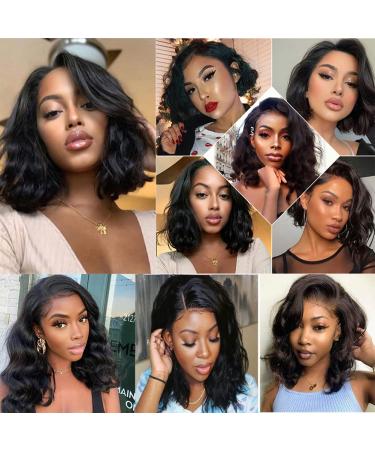 WOTOTA 14 Body Wave Human Hair Wig for Black Women - Pre Plucked, 180% Density, Natural Color - 4x4 Lace Closure - Buy Online on GoSupps.com