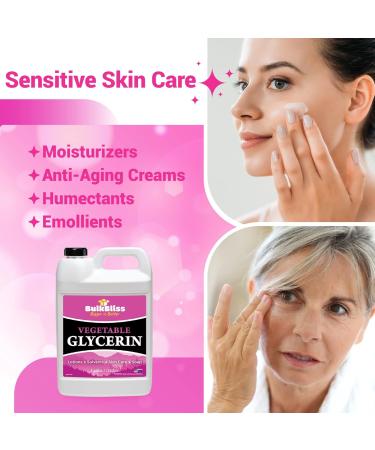 Buy Food Grade Vegetable Glycerine - Non-GMO 1 Gallon for Skin & Crafts | International Shipping - Buy Online on GoSupps.com