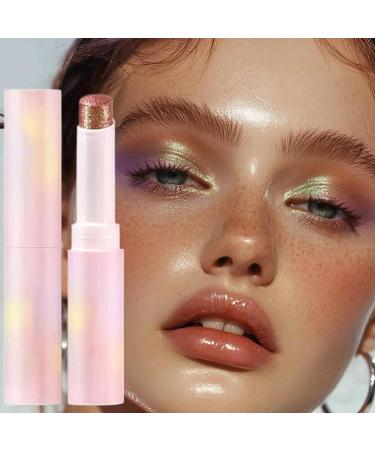  Bsbkoj Jelly Shimmer Eye Shadow Stick Longwear Glitter Glaze Makeup Adorable Makeup Sticks Multi-Purpose Smooth Eyeshadow for Daily Looks Wedding Wife Women Daughter Present - Buy Online on GoSupps.com