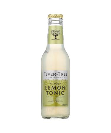 Fever-Tree Bitter Lemon Refillable (24 x 200 ml) - Premium Mixer for Cocktails & Drinks | Buy Internationally - Buy Online on GoSupps.com