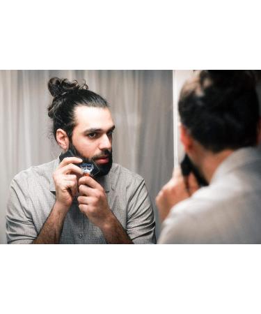 The Cut Buddy PLUS | Beard, Hairline, Mustache Shaping Tool | Clear Timmer Guide + Bonus Pencil - Buy Online on GoSupps.com