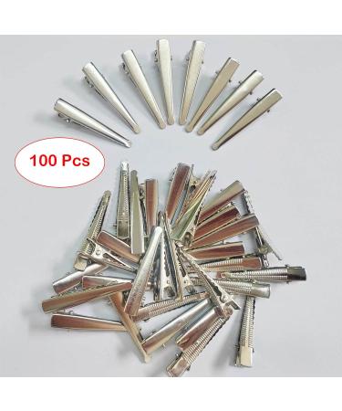 Paifeancodill Duck Bill Clips 100 Pcs Metal Alligator Hair Clips Crocodile Clips Rustproof Alligator Curl Clips Duck Bill Sectioning Clips Single Prong Teeth Styling Hair Clips Hair Barrette - Buy Online on GoSupps.com