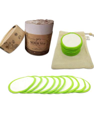 Your VIP Skin Sliming Pads - Washable & Reusable Organic Cotton/Bamboo (20 Pieces) for Ultimate Skin Care - Buy Online on GoSupps.com