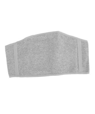 Portable Lumbar Belt 1pc Bamboo Charcoal Waist Support Massaging Heating Pad Plush Waist Warmer Abdominal Band Corset Waist Lumbar Brace Strap 82x28x0.6cm Light Grey