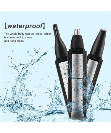 3 in 1 USB Electric Nose Hair Trimmer for Men | Painless Eyebrow Clipper & Beard Shaver Set International Shipping Available - Buy Online on GoSupps.com