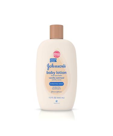 Johnson's  Baby Lotion Vanilla Oatmeal  15 fl oz