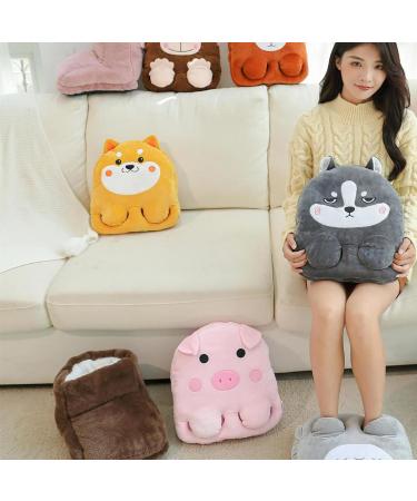 Heat Bottle Foot Warmer - 360 Lock Fast Heating USB Plug & Play - Pink High Tube Heating Shoes for Home - Buy Online on GoSupps.com