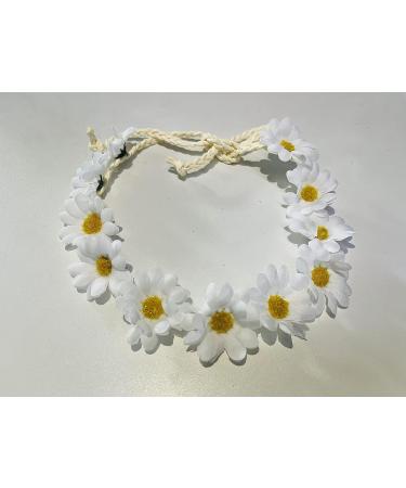 Bohemian Daisy Flower Crown Set - 3PCS Sunflower Headbands for Women & Girls | Wedding, Festival, Beach Vacation Accessories - Buy Online on GoSupps.com