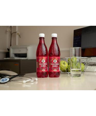 Zajecicka Horka Mineral Water - Bitter Taste High Mineralization - 12 Pack (0.5 L each) - Premium Czech Republic Still Water with Magnesium & Sulfate - Buy Online on GoSupps.com