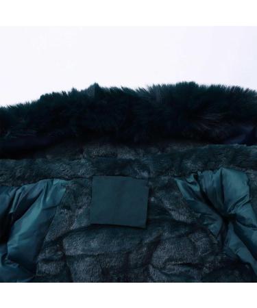 Women's Insulated Down Coat - Hooded Winter Jacket with Fur | Short Wool Vest for Cold Weather - Buy Online on GoSupps.com