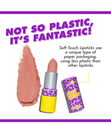 Lime Crime Soft Touch Comfort Matte Lipstick Stellar Pink - Long-Lasting Flirty Retro Shade for All-Day Wear - Buy Online on GoSupps.com