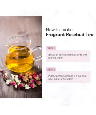 Farmer Queen Dried Rose Buds 4 Ounce for Fragrant Herb Tea Rich In Vitamin A C for Rose Water Baking Cooking Decoration - Buy Online on GoSupps.com