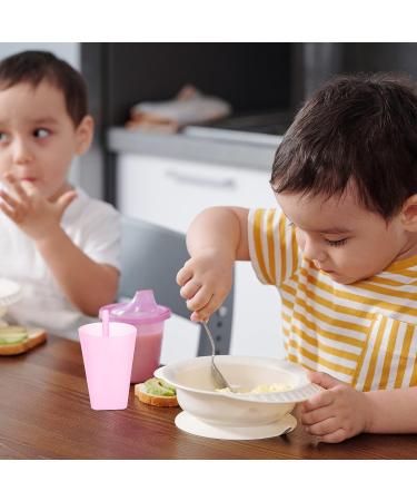 EXCEART 4PC Candy Color Sippy Cups with Built-in Straw for Children - Toddler Drinking Cups - Milk Cups - Water Container - Buy Online on GoSupps.com